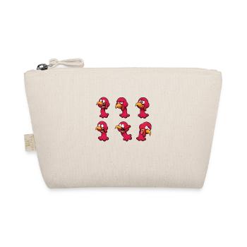 Turkey Faces - Organic Pouch - nature - Front