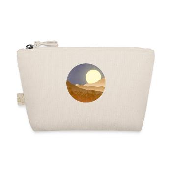 Moon in night landscape - Organic Pouch - nature - Front