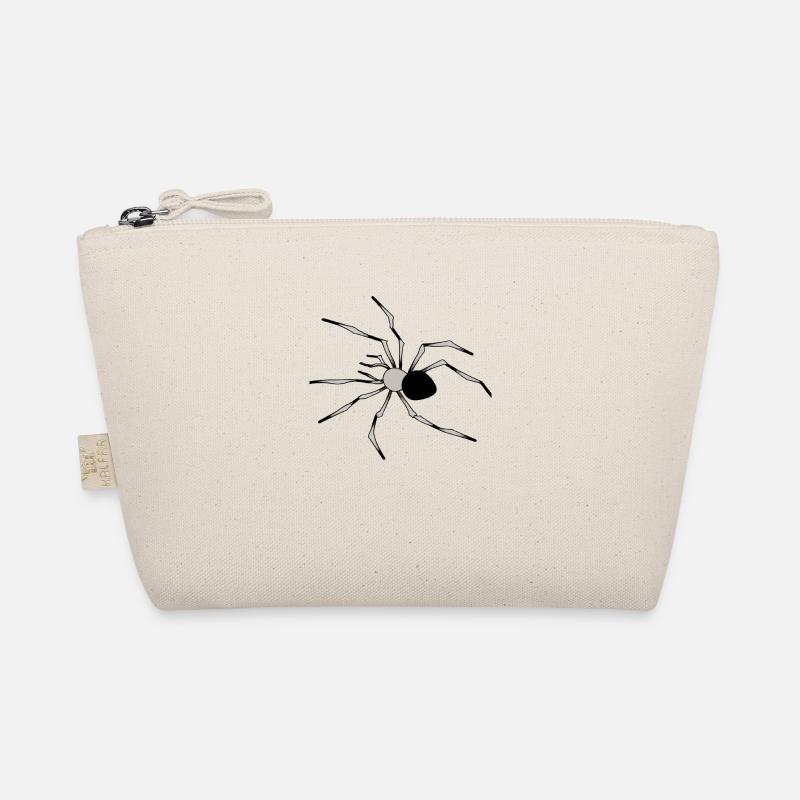 Spider Illustration Organic Pouch