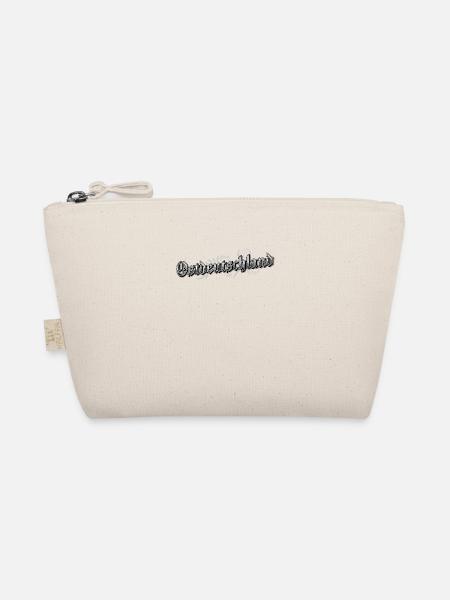 East Germany Vintage Look Rustic - Organic Pouch - nature - Front