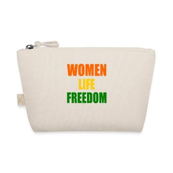 Women life freedom - Organic Pouch - nature - Front