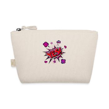 yes sing funny no girl feminism apply always - Organic Pouch - nature - Front