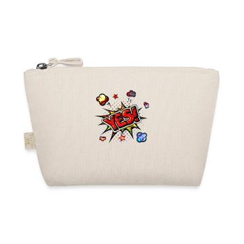 oui chante drôle pas de fille féminisme appliquer toujours - Trousse biologique - nature - Devant