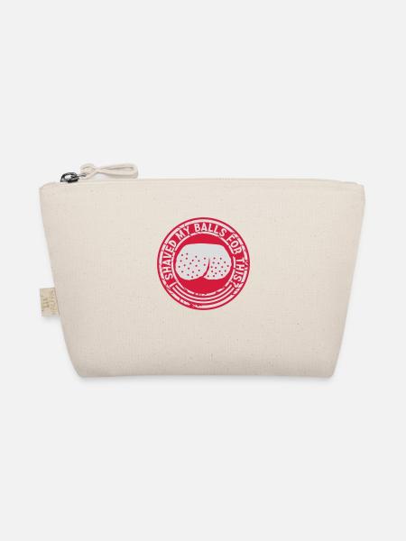 Je me suis rasé les couilles - Trousse biologique - nature - Devant