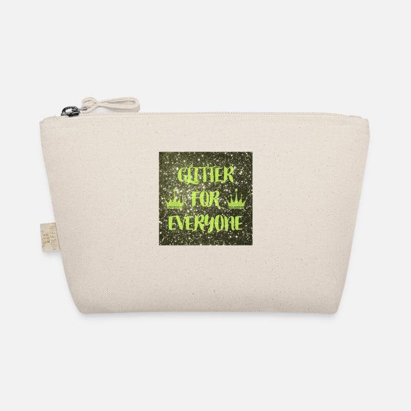 Glitter, Glitzer, Funkeln Bio-Täschchen