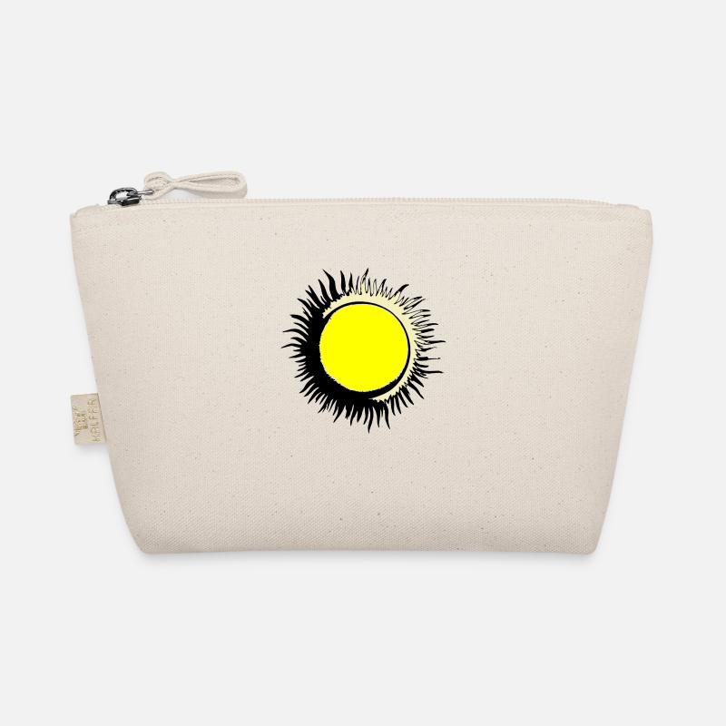 Sun Summer Watercolor Nature Beach Sky Vector Organic Pouch