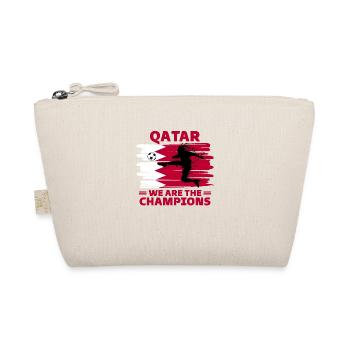 Qatar Football 2022 Qatari Football Supporter - Organic Pouch - nature - Front