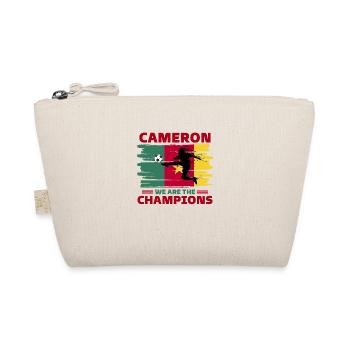 Cameroon Football 2022 supporter of Cameroon foot - Organic Pouch - nature - Front