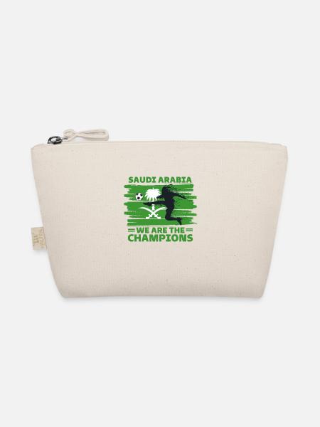 Saudi Arabia Football 2022 Saudi supporter - Organic Pouch - nature - Front