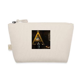 Secret Society All Seeing Eye - Organic Pouch - nature - Front