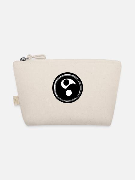 Yin Yang Signe Symbole Paix Bonheur Vecteur 1 - Trousse biologique - nature - Devant