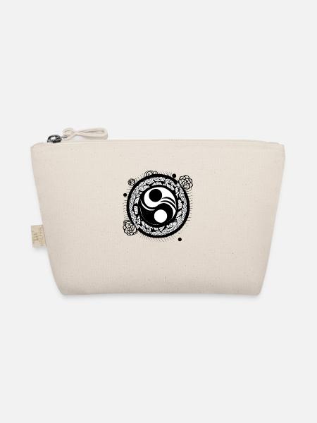 Yin Yang Signe Symbole Paix Heureux 7 - Trousse biologique - nature - Devant