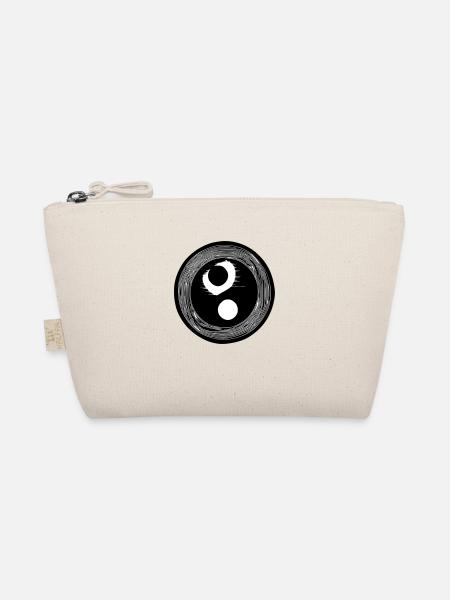 Yin Yang Signe Symbole Paix Bonheur Vecteur 8 - Trousse biologique - nature - Devant
