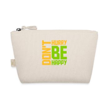 Ne vous dépêchez pas d’être heureux - Trousse biologique - nature - Devant