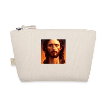 Porträt Jesu Christi - Bio-Täschchen - Natur - Vorne