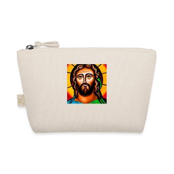 Porträt Jesu Christi - Bio-Täschchen - Natur - Vorne