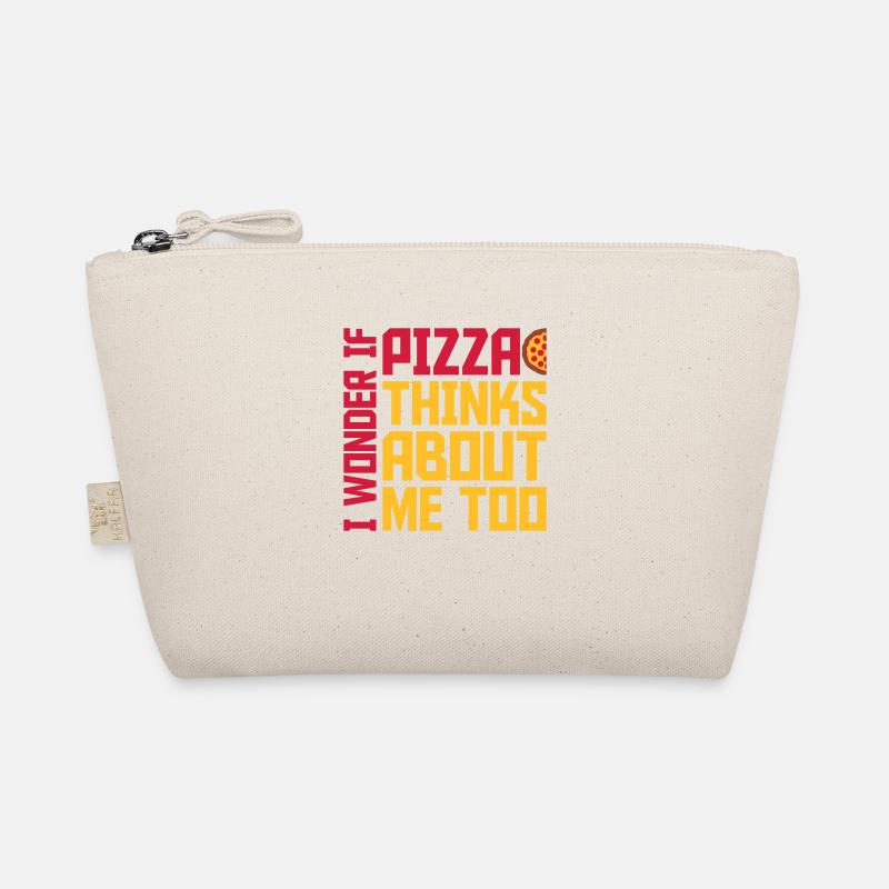 pizza thinks about me Organic Pouch