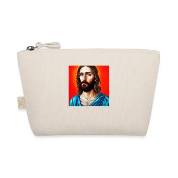 Porträt Jesu Christi - Bio-Täschchen - Natur - Vorne