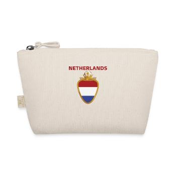 Pays-Bas Football 2022 supporter Netherlands foot - Trousse biologique - nature - Devant