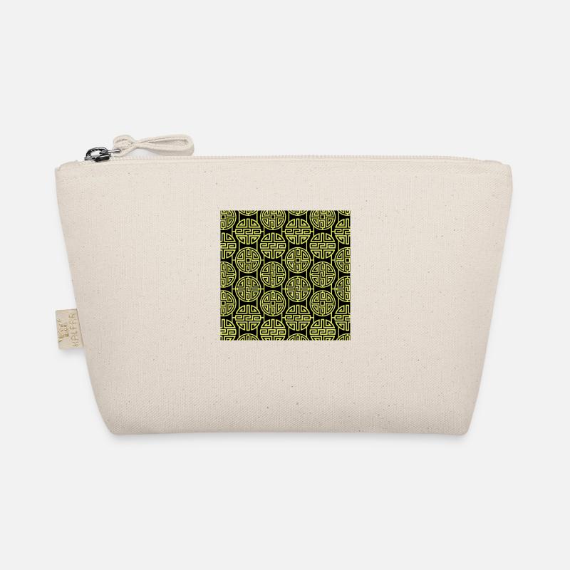 Chinese pattern Organic Pouch