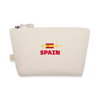 Spain Football 2022 Heartbeat Spain - Organic Pouch - nature - Front