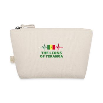 the lion of teranga - Organic Pouch - nature - Front