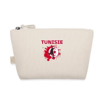 Tunisie Football 2022 supporter of Tunisie football - Organic Pouch - nature - Front