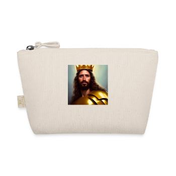 Jesus Christus, König der Könige. Digitale Malerei - Bio-Täschchen - Natur - Vorne