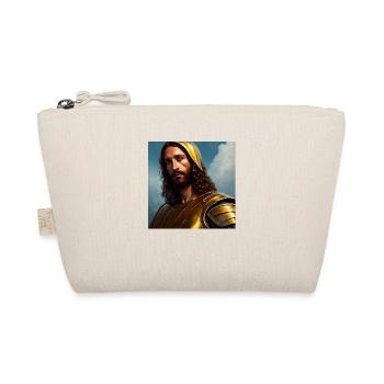Jesus Christus, König der Könige. Digitale Malerei - Bio-Täschchen - Natur - Vorne