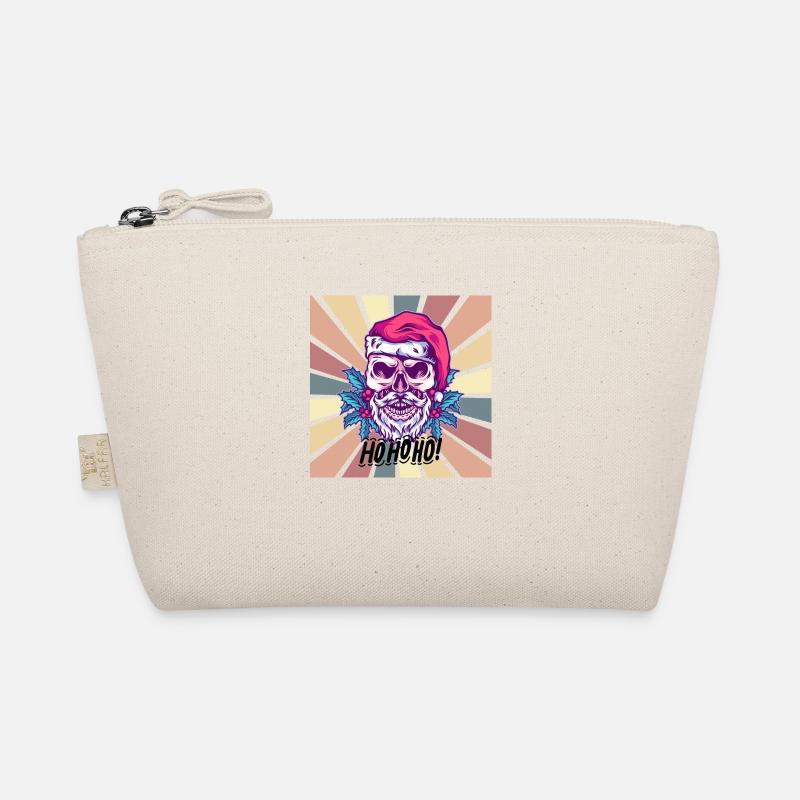 Santa Skull Organic Pouch