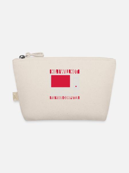 not fix your computer - Organic Pouch - nature - Front