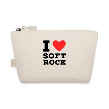 I love soft rock - Organic Pouch - nature - Front