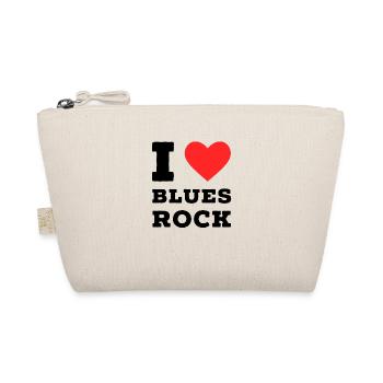 I love blues rock - Organic Pouch - nature - Front