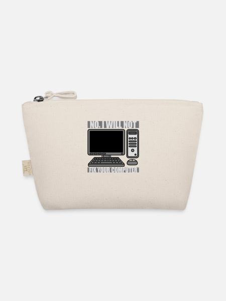 not fix your computer - Organic Pouch - nature - Front