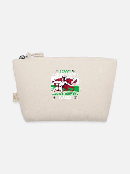 rester calme et soutenir le Pays de Galles - Trousse biologique - nature - Devant