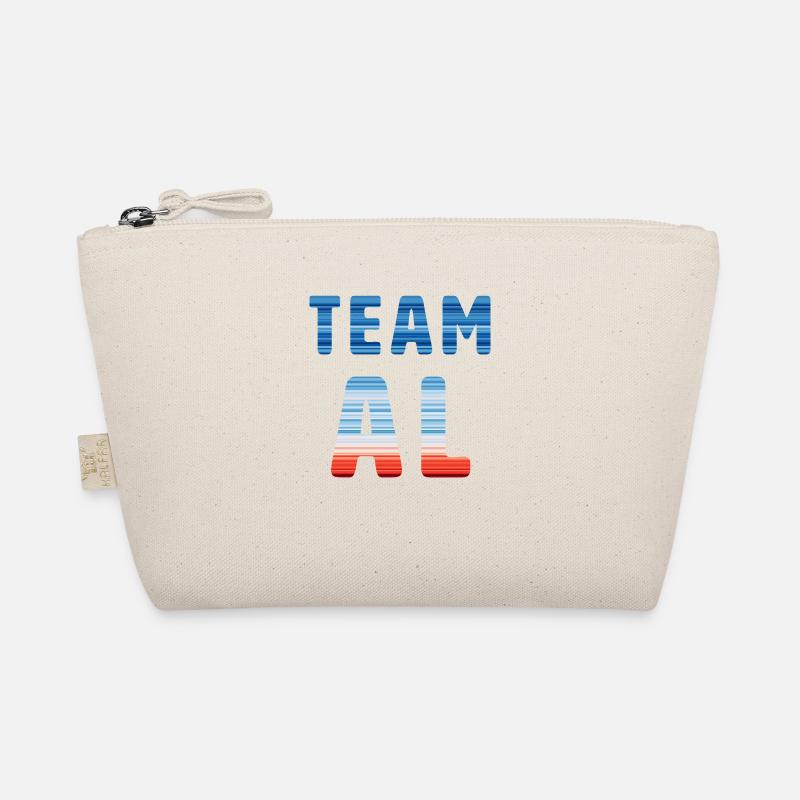 Team Al | Warming Stripes Bio-Täschchen