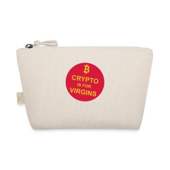 crypto is for virgins - Organic Pouch - nature - Front