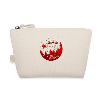 Frohe Weihnachten Weihnachten Weihnachten Urlaub Winter Santa Nordic - Bio-Täschchen - Natur - Vorne