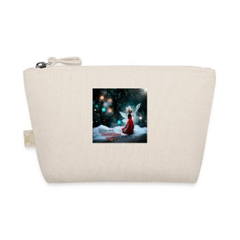 Winter fairy on Christmas Day - Organic Pouch - nature - Front