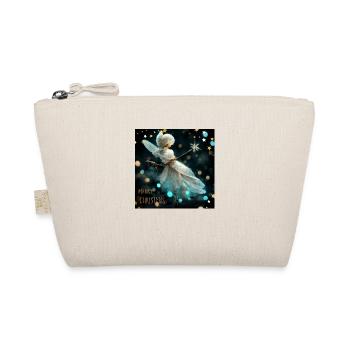 Winter Christmas Fairy - Magical Xmas Hero - Organic Pouch - nature - Front