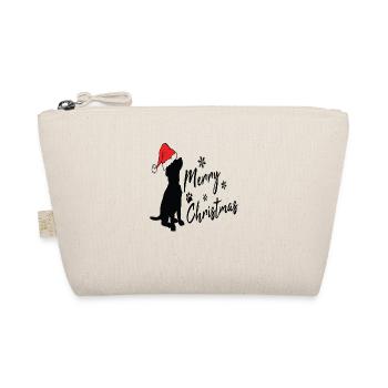Joyeux chiot d’or de Noël - Trousse biologique - nature - Devant