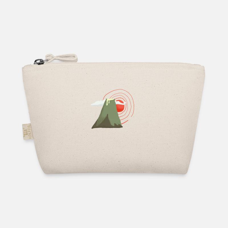 green mountain sunshine and cloud Organic Pouch