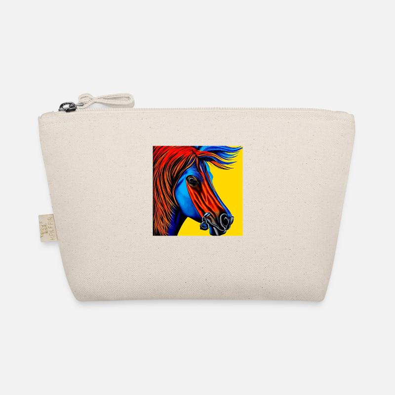 Illustration colorée d’un cheval Trousse biologique