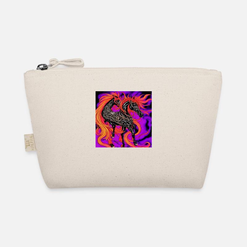 Illustration abstraite d’un cheval Trousse biologique