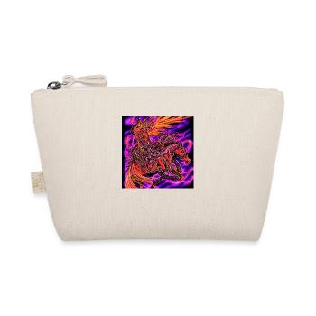 Abstract illustration of a horse - Organic Pouch - nature - Front