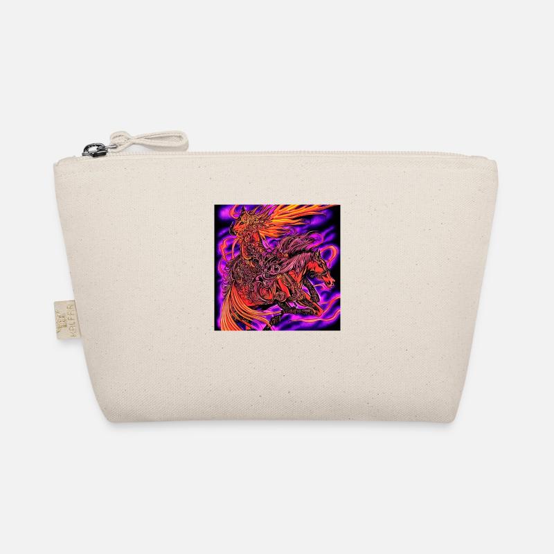Illustration abstraite d’un cheval Trousse biologique