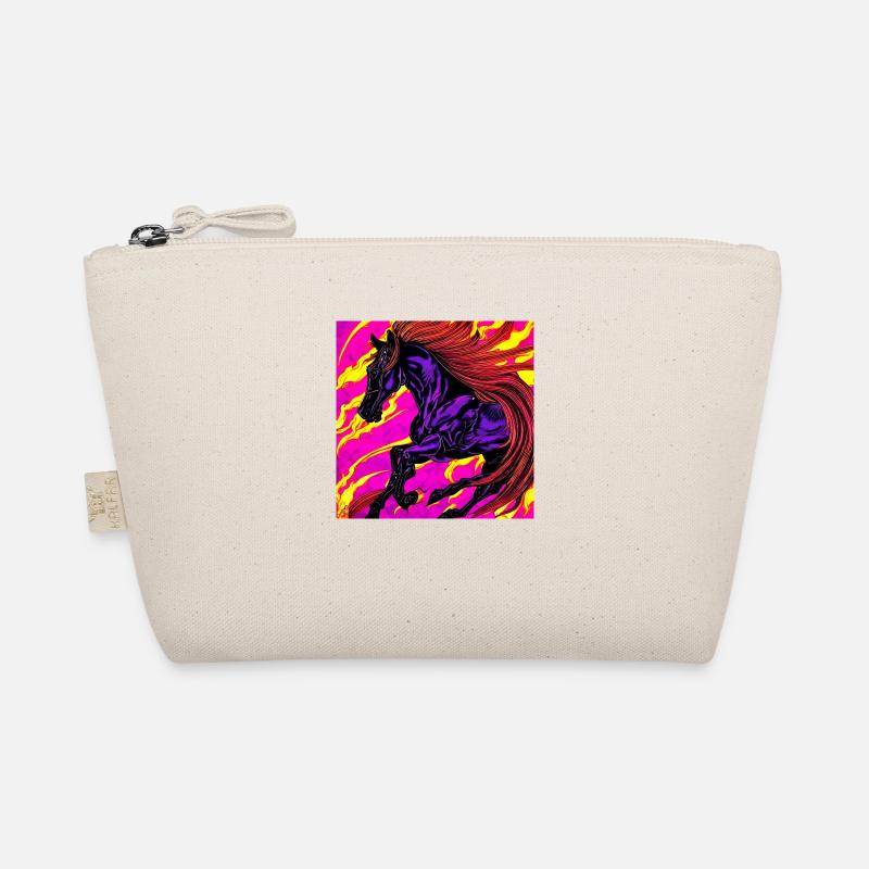 Illustration abstraite d’un cheval Trousse biologique