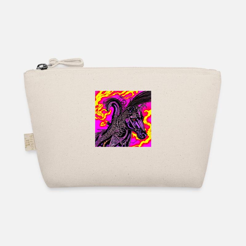 Illustration abstraite d’un cheval Trousse biologique