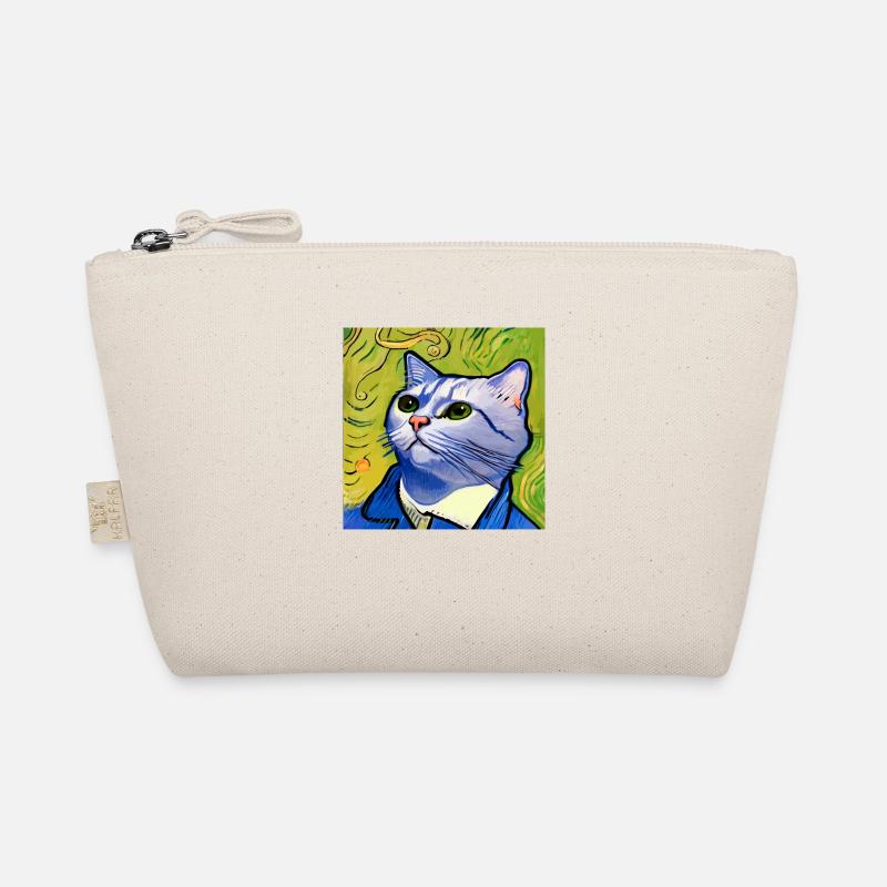 Chat peint par Van Gogh Trousse biologique