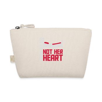 break her bed quote - Organic Pouch - nature - Front